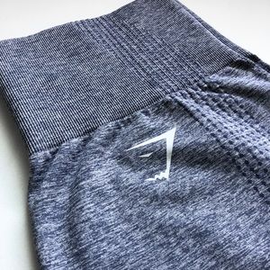 Gymshark Vital Seamless Steel-Blue Leggings